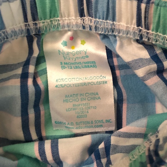 Nursery Rhyme Onesie Set +Bloomers Hat 3 months - Picture 3 of 5